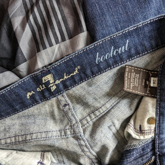 7 for all Mankind Jeans size 24 (EUC) - Picture 2 of 7